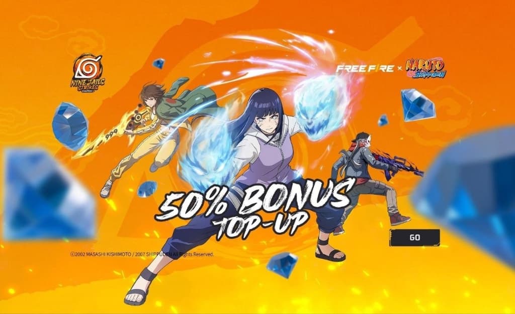 50% Bonus Top-up